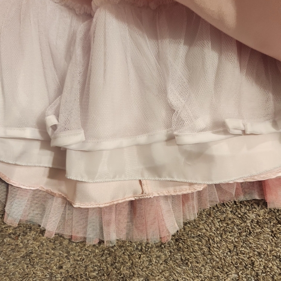 Jona Michelle Girls' Pink Ruffled Dress - Picture 4 of 8